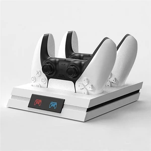 Handle Fast Charge Dual Charging Dock Seat Charging Stand Base Station Holder With LED Indicator for Sony PS5 Controller