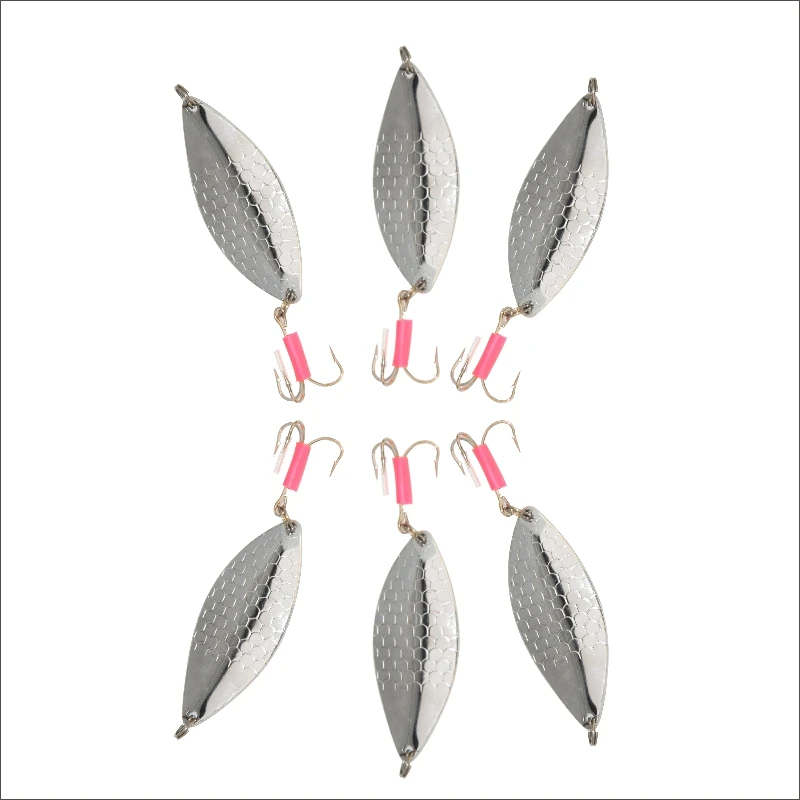 1 шт. металлическая вращающаяся блесна ложка для ловли форели щуки Печа пера