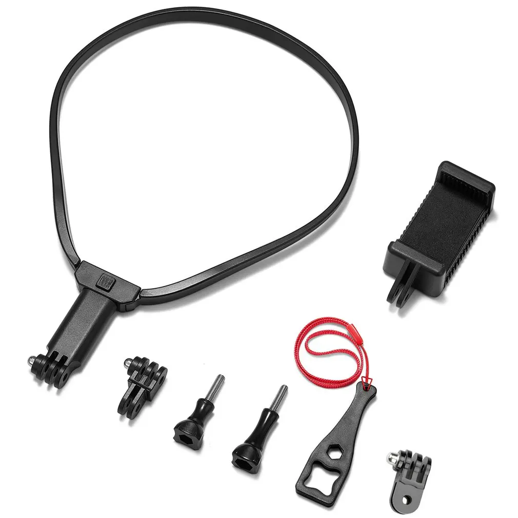 

Neck Hold Mount Lanyard Strap for GoPro 8 7 6 5 4 3+ 3 2 1 Xiaomi yi 4K SJCAM sj4000 EKEN H9/r Action sports Camera Accessories