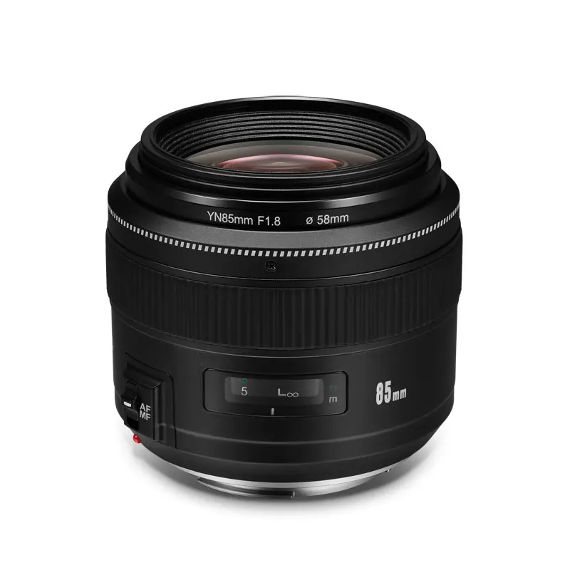 YONGNUO yn85 мм F1.8 AF/MF Стандартный Средний основной фиксированный телеобъектив для Canon