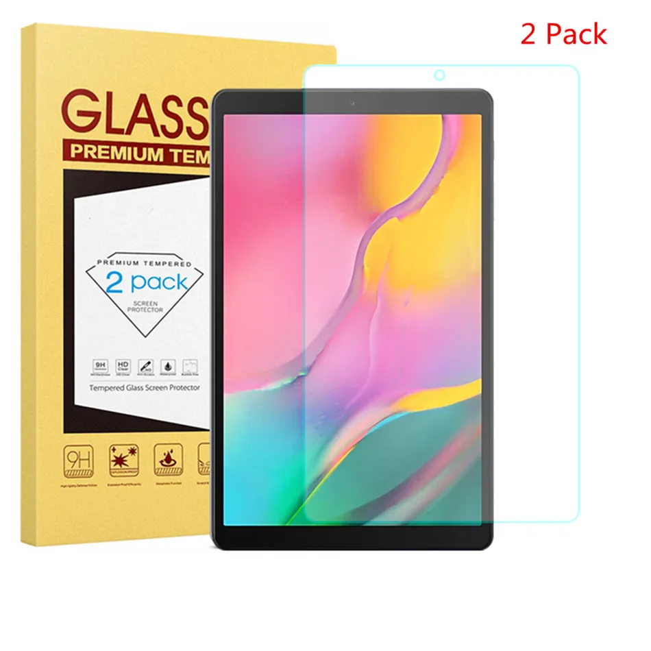 Закаленное стекло для Samsung Galaxy Tab A 8 0 2 шт. упак. защитная пленка 2019 дюймов