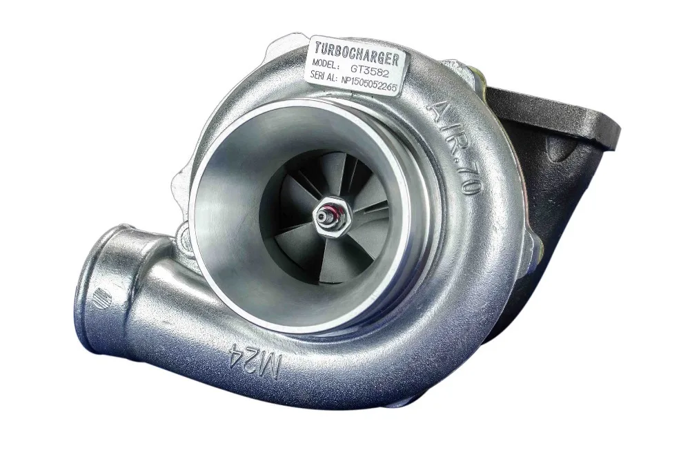 GT3582 GT35 GT3582R T3 фланец масляный и водный 4 болта турбокомпрессора A/R .70 турбина .82