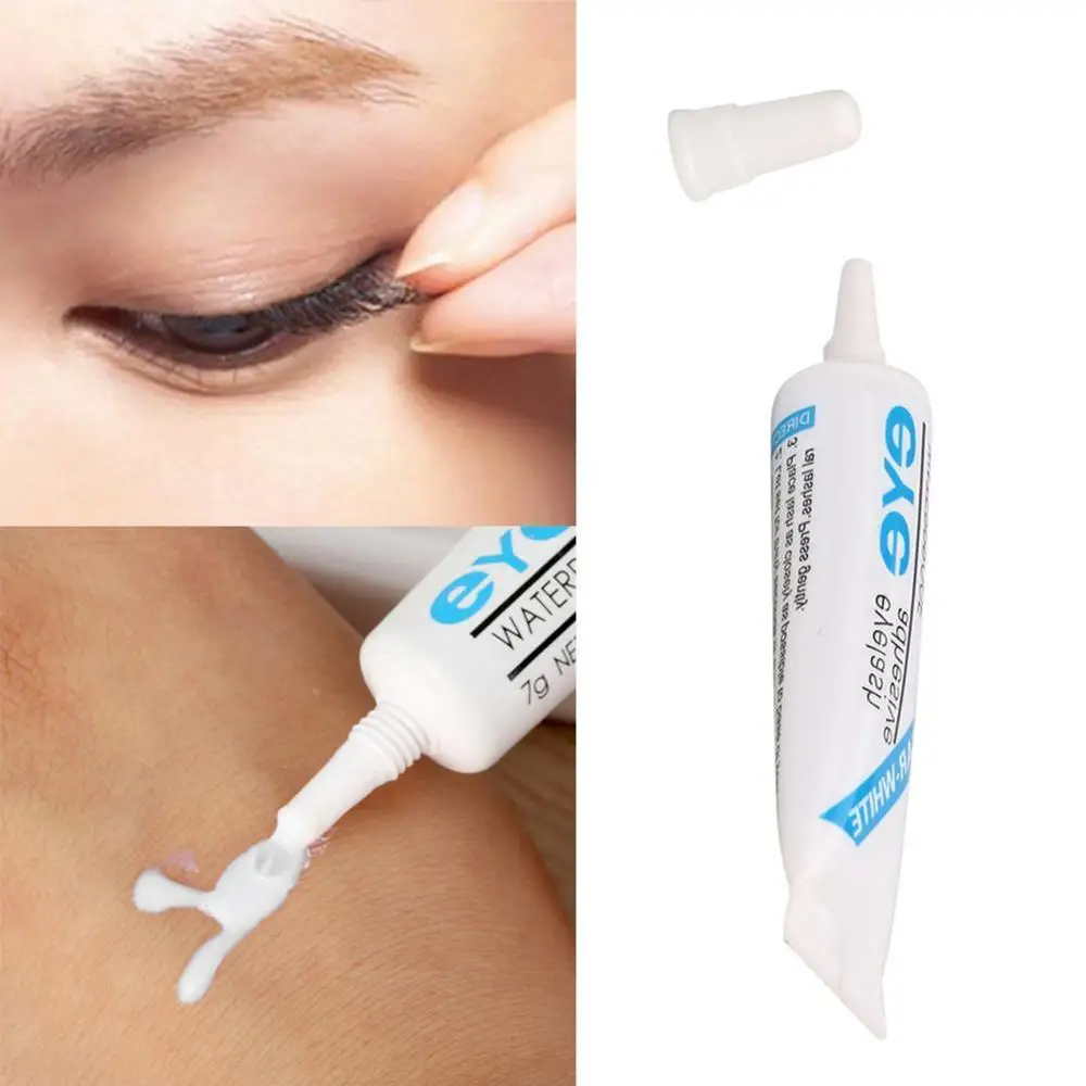 Водостойкий клей для накладных ресниц макияжа глаз прозрачные женские ресницы