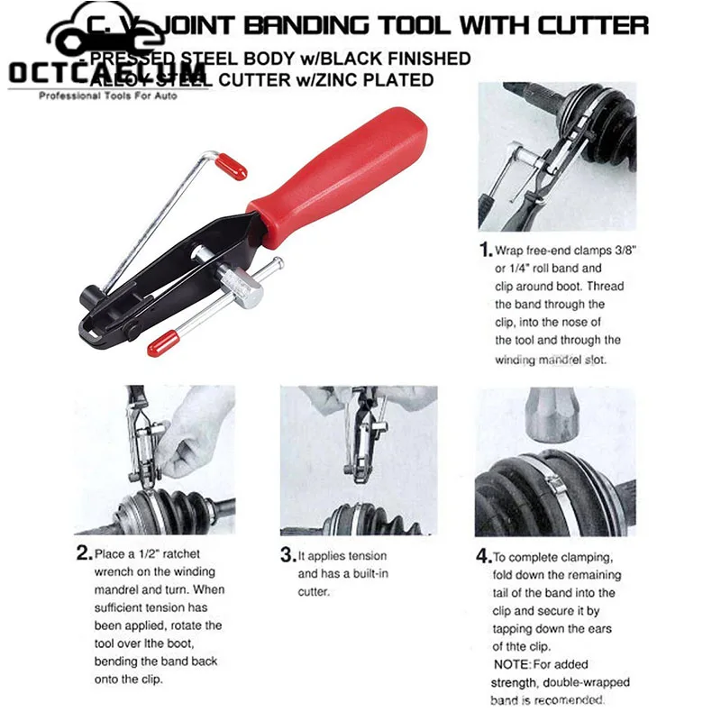 2 шт. CV шарнирный зажим для крепления инструмента типа уха загрузки плоскогубцы