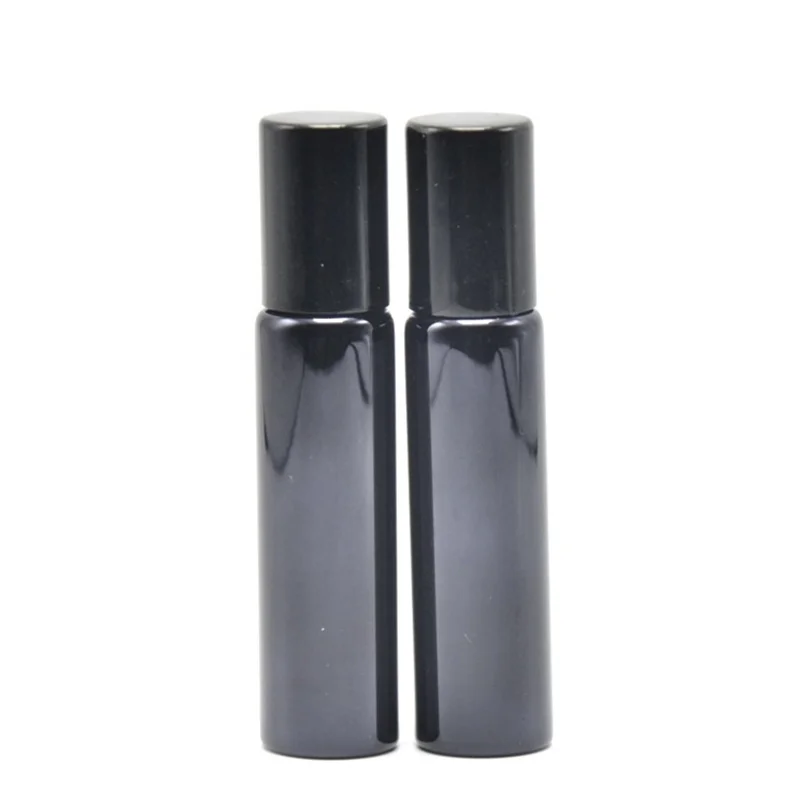 

10Ml Aluminum Carbide Essential Oil Roller Bottle Sliver Metal Perfume Apply Vials With Stainless Ball Refillable Bottles