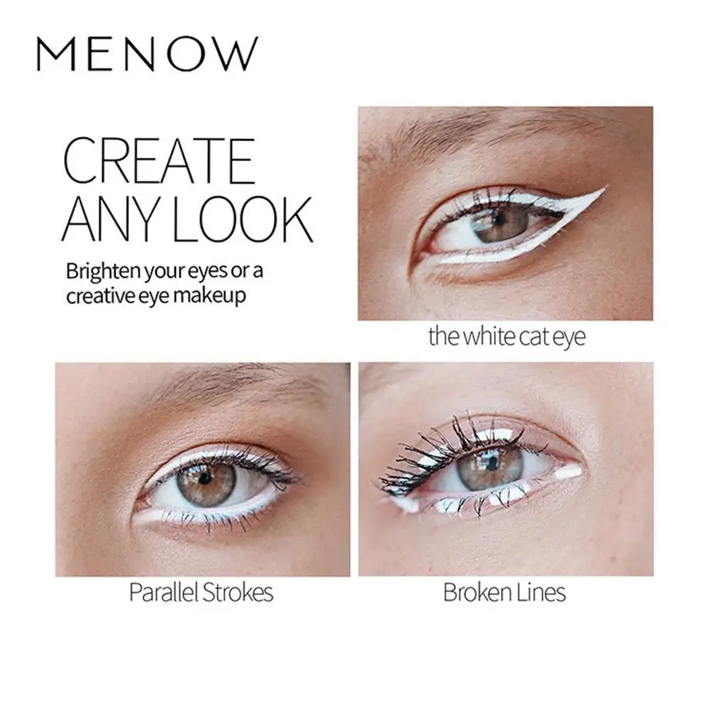 

Black Liquid Eyeliner Pen White Eye Liner Pencil Long Cosmetics Eye Pens Pcs Big Waterproof 1 Makeup Eyelin Lasting Women J9R2