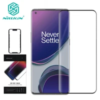 for oneplus 9 pro glass screen protector nillkin 3d ds max round edge tempered glass for one plus 9 pro hd glass film
