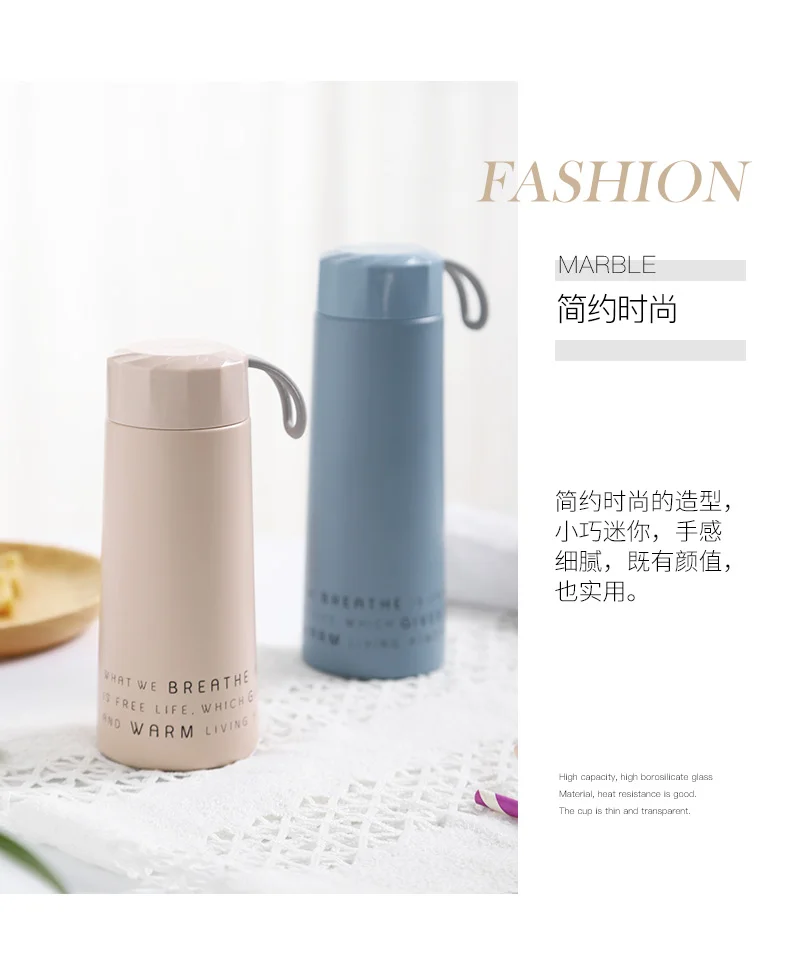 Термос из нержавеющей стали термос простая современная бутылка для воды горячих