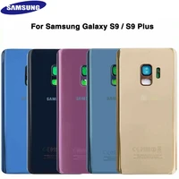 original samsung galaxy s9 g960 s9 plus g9650 3d glass door rear housing phone case battery back cover replacement part tools