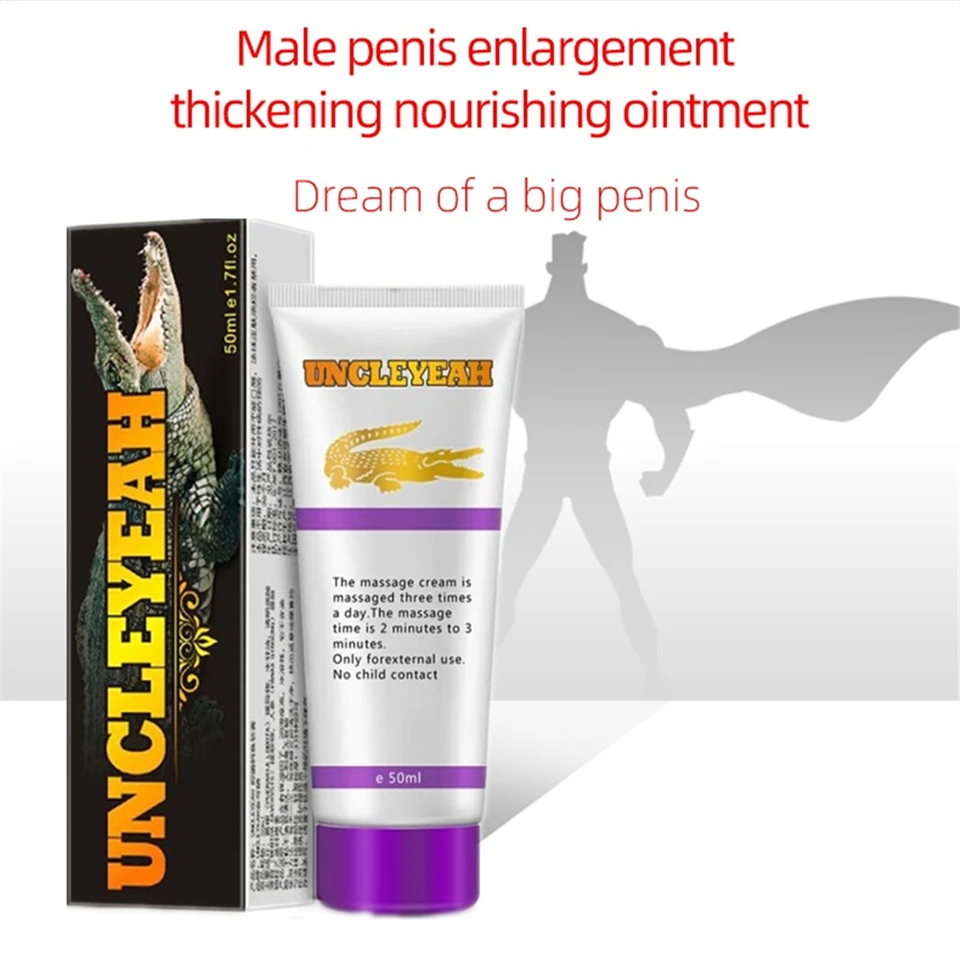 Утолщенный Мужской пенис крем для массажа гель эрекции Виагра уход за здоровьем
