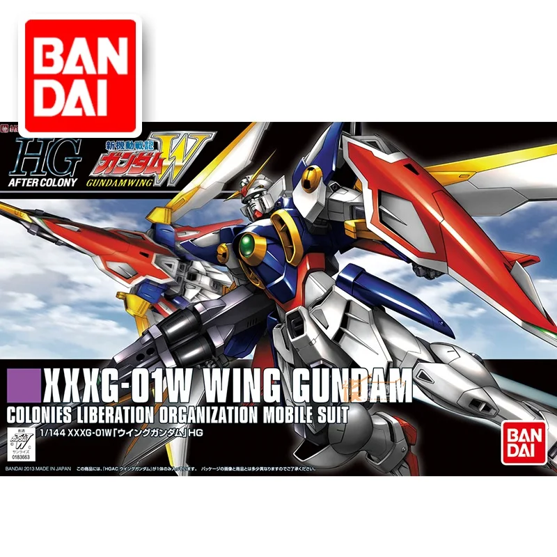 

Original Gundam HG 1/144 Model XXXG-01W WING GUNDAM Mobile Suit Kids Toys