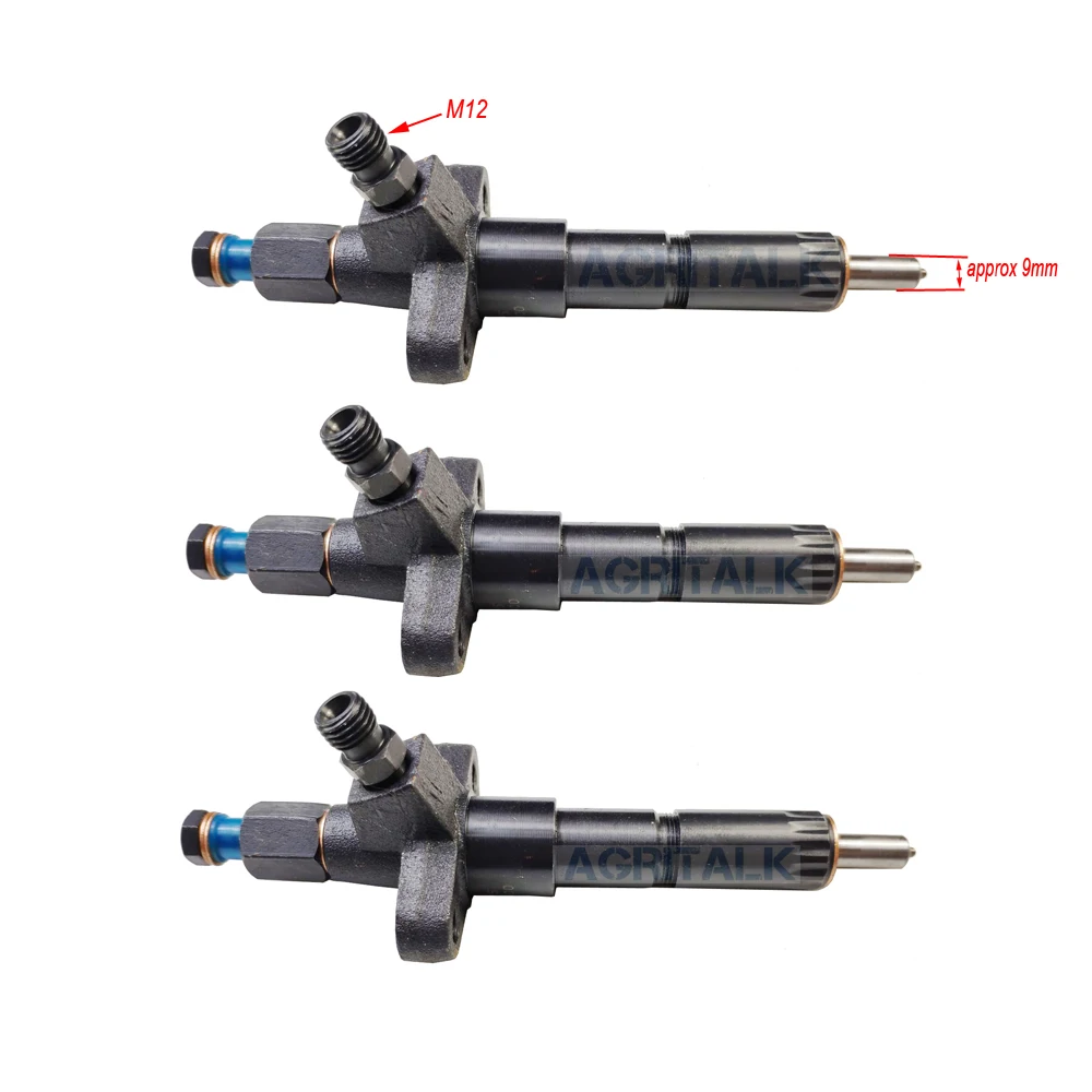 Набор топливных форсунок, подходящих для двигателя Changchai ZN390T / ZN490BT, номер детали: