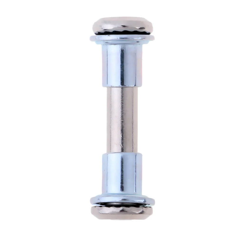

8Pcs Aluminum Alloy Inline Skate Wheel Screw Nail Axle Bolt Nut Tool Silver