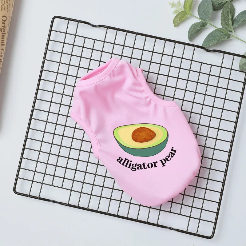 Летняя жилетка для собак рубашка одежда жилет домашних животных кошек хлопковая