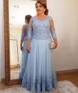 Сексуальное элегантное женское вечернее платье плюс размер Арабский мусульманский бордовый длинный рукав вечернее платье для выпускного длинный