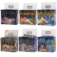 324pcs box pokemon card shining fates style english booster battle carte trading card game collection cards toys kids gifts