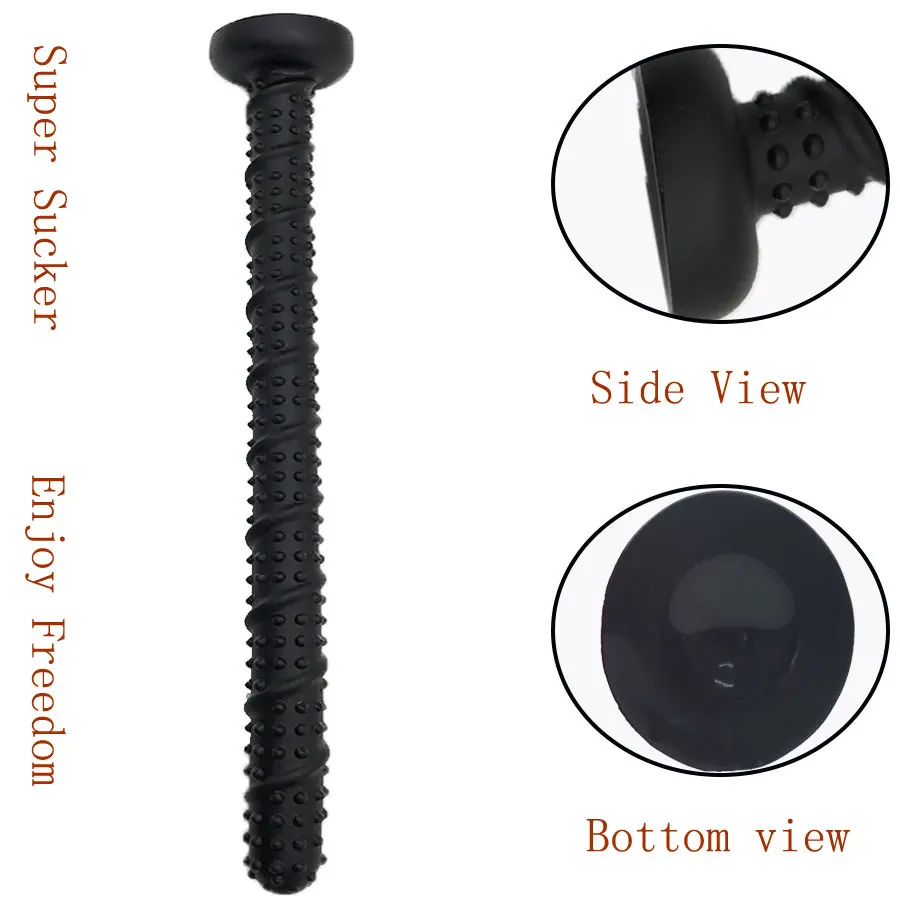 Реалистичный фаллоимитатор 55*3 5 см мягкая очень длинная Анальная пробка с