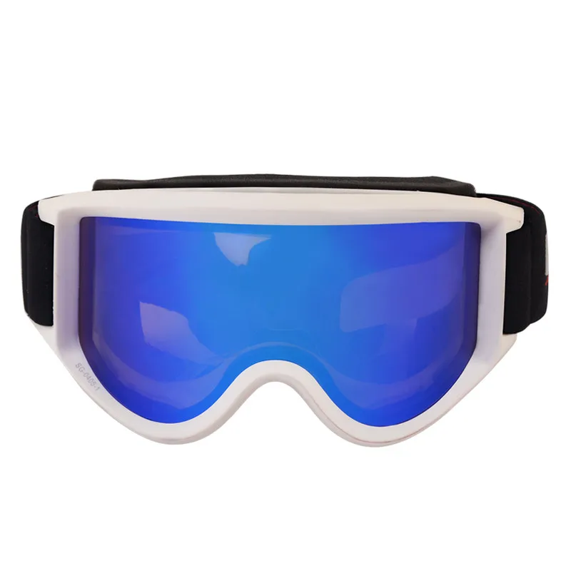 Snow Glasses With Double-Layer Lens Anti-Fog Anti-UV Warm Single-Board Double-Board For Outdoor Eyes Protective Gear