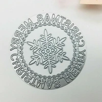 metal cutting dies stencil diy craft scrapbooking embossing christmas snowflake