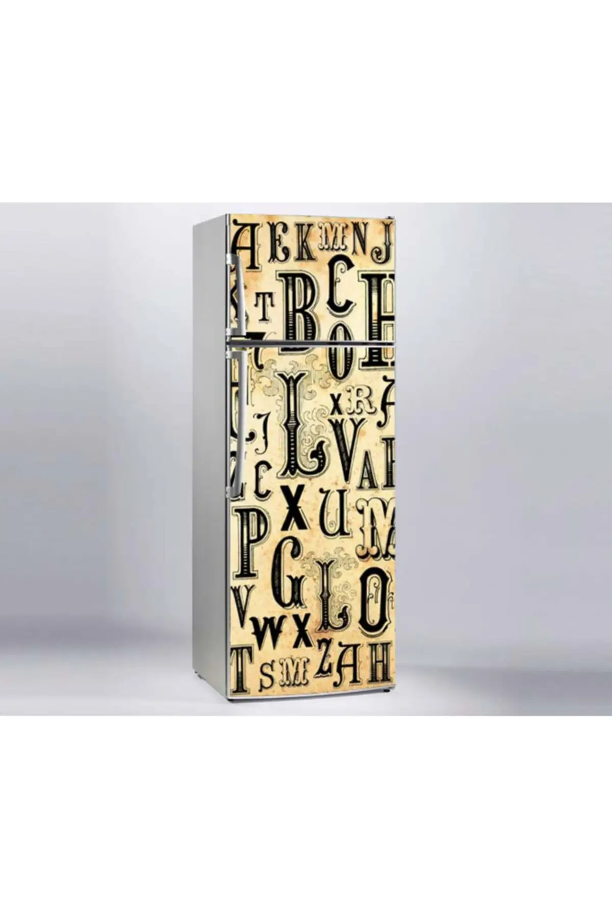 

Refrigerator Sticker Typography