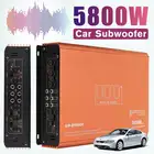 Усилитель мощности автомобильный, 12 В, 7800 Вт, 4 канала, усилитель автомобильный