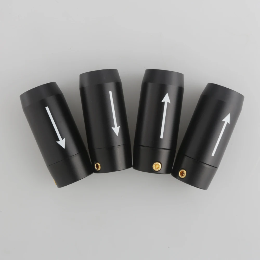 4x HIFI аудио Брюки Y разветвитель RCA кабель динамик провод брюки из алюминия 11 мм до