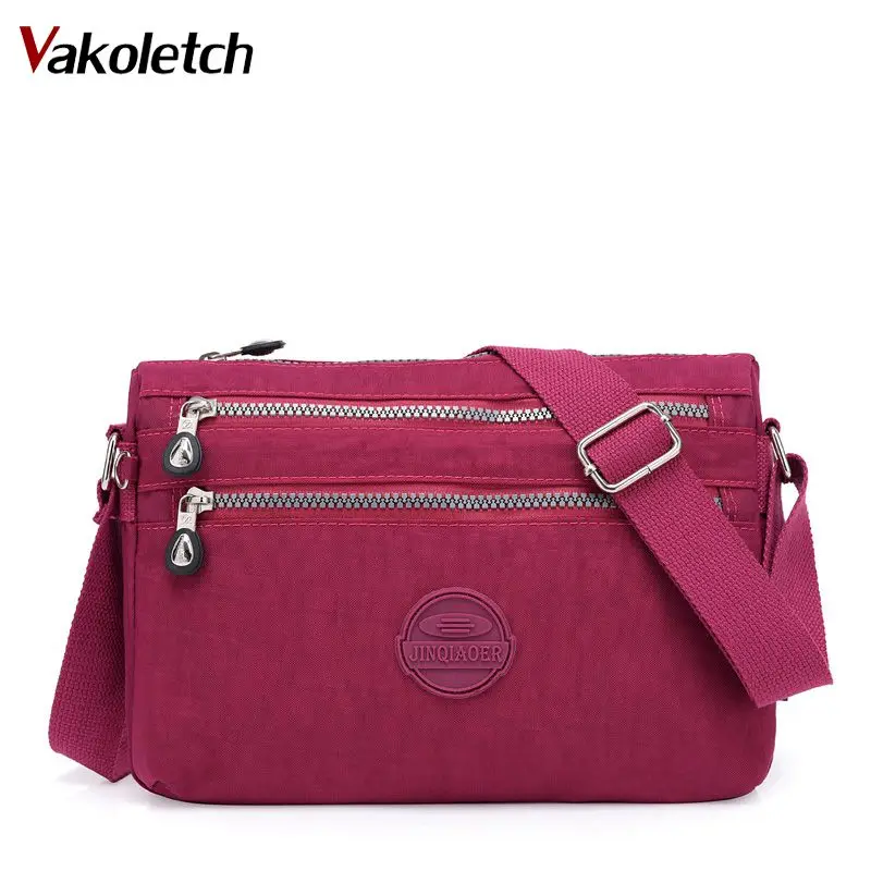 

Female Handbags Famous Brands Nylon Crossbody Bags Bolsas Sac A Main Summer Style Women Shoulder Bag Messenger Bags KL706