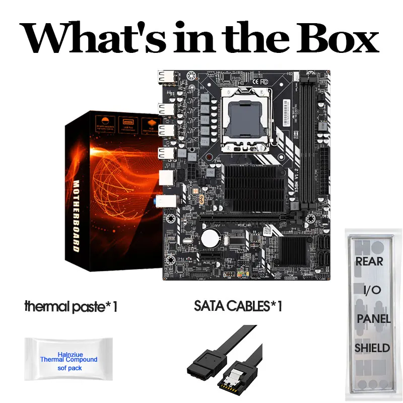 Материнская плата X58 LGA 1366 поддержка DDR3 ECC памяти RAM и процессора Intel Xeon ЦП |