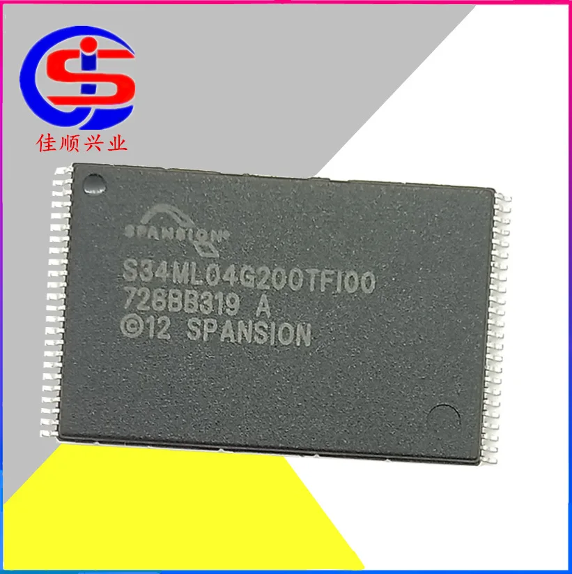 Оригинальная S34ML01G100TF100 S34ML01G100TFI00 128 Мб NAND FLASH TSOP48 Flash | Электронные компоненты и