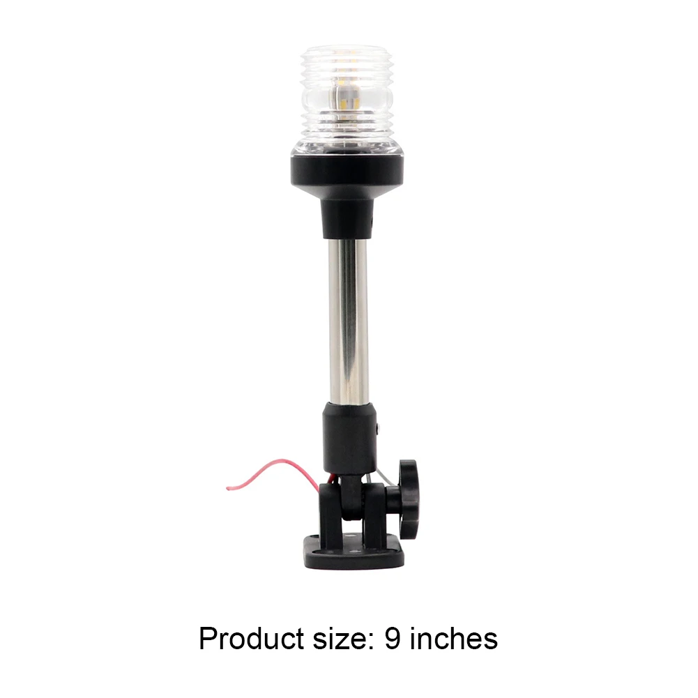 

Foldable LED Navigation Light for Yacht Boat Stern Anchor Lights DC 12V Marine Boat Sailing Signal Lamp Boat Sailing Light