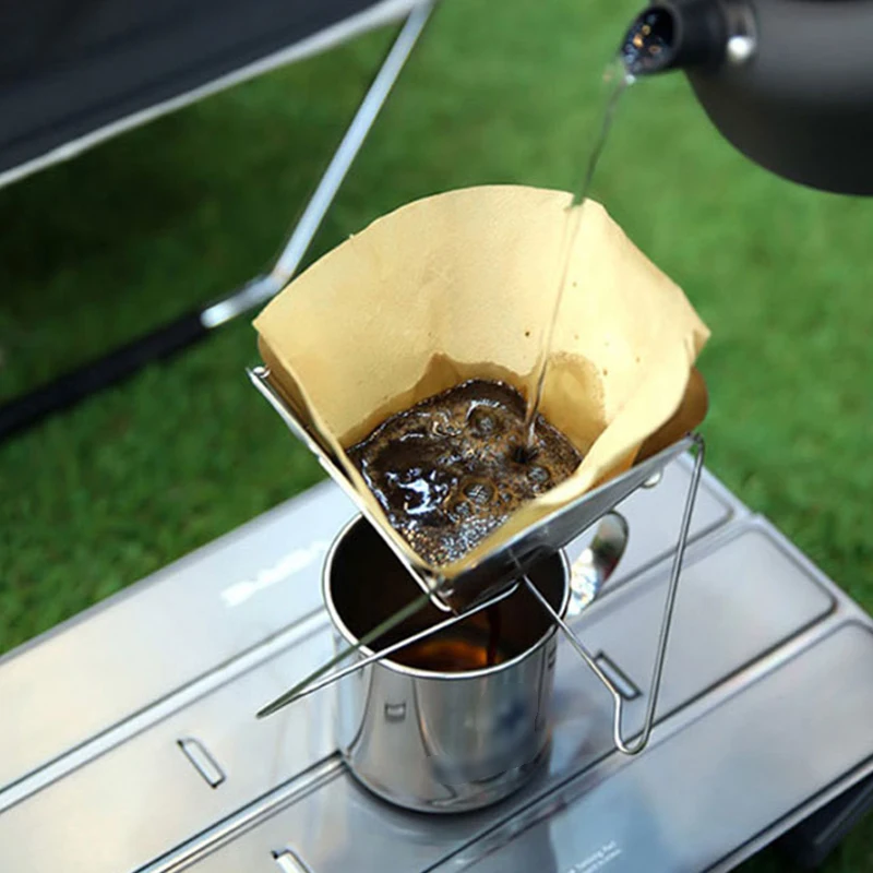 Новинка 2020 кофейная капельница для кемпинга на открытом воздухе Складная