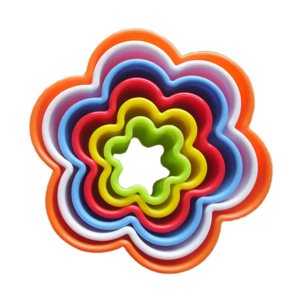 Пластик печенье печатная форма для торта печенья пресс формы выпечки сливы