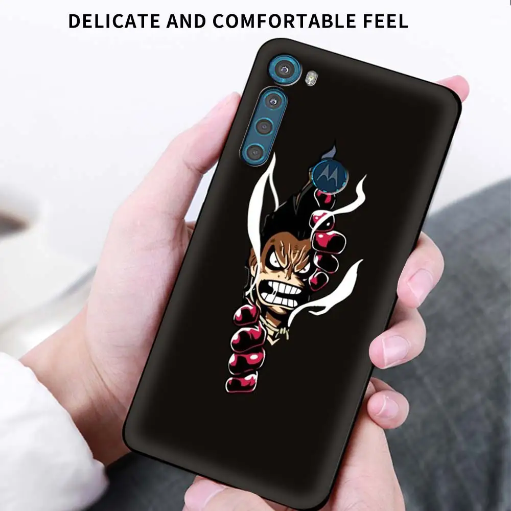 case for motorola moto g9 play one fusion plus g8 power lite soft cover hype g stylus e6s e7 phone funda one piece ace anime sac free global shipping