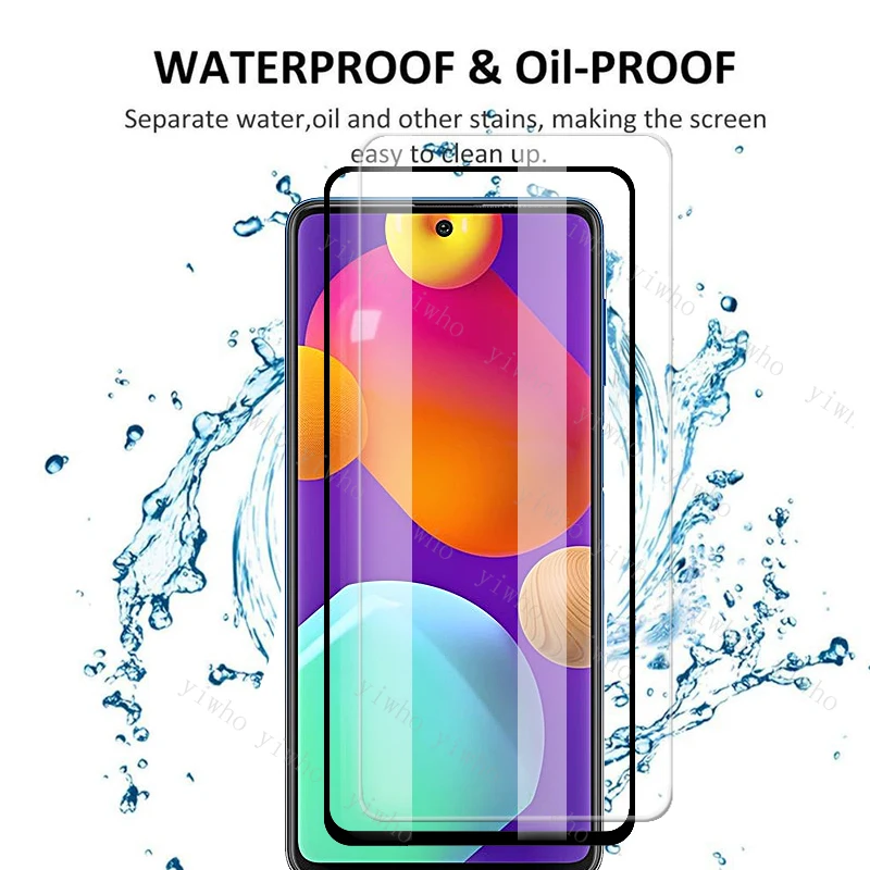 Защитное стекло для камеры 2 в 1 Samsung Galaxy M62 Защита экрана закаленное пленка