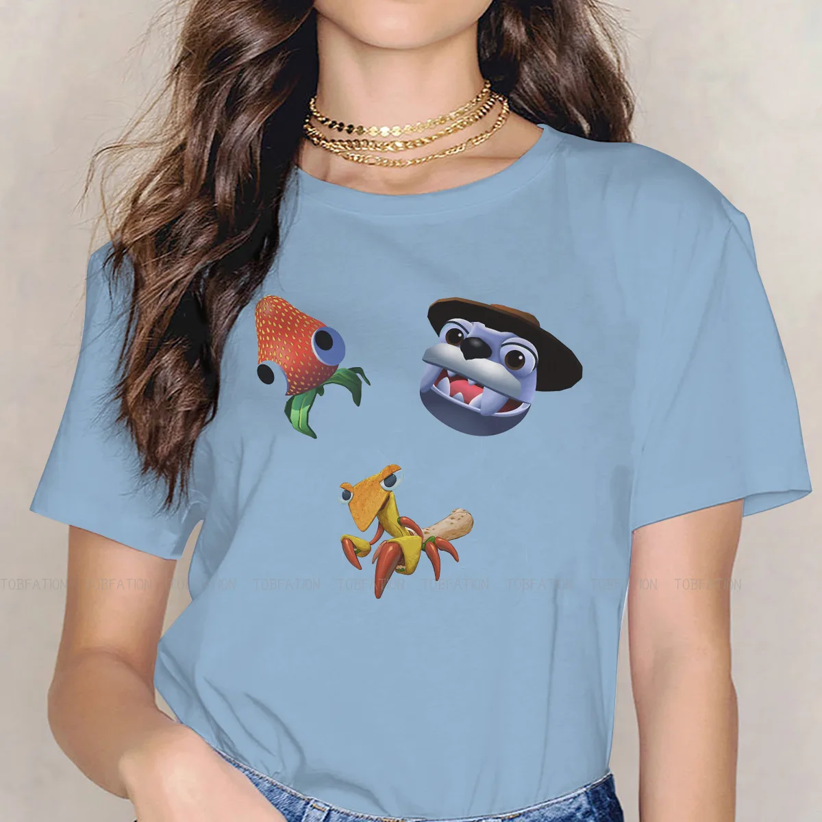 

Футболка из чистого хлопка с круглым вырезом, размеры до 5xl