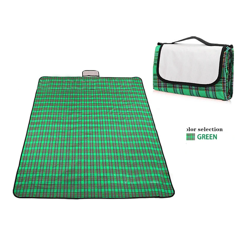 Уличный коврик для пикника легкий портативный дорожный плед утолщенный