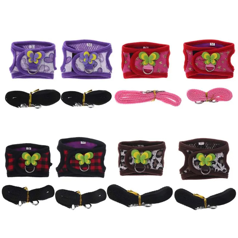 Хомяк жгут жилет регулируемый поводок для свинка Шиншилла Мыши Крысы хорек