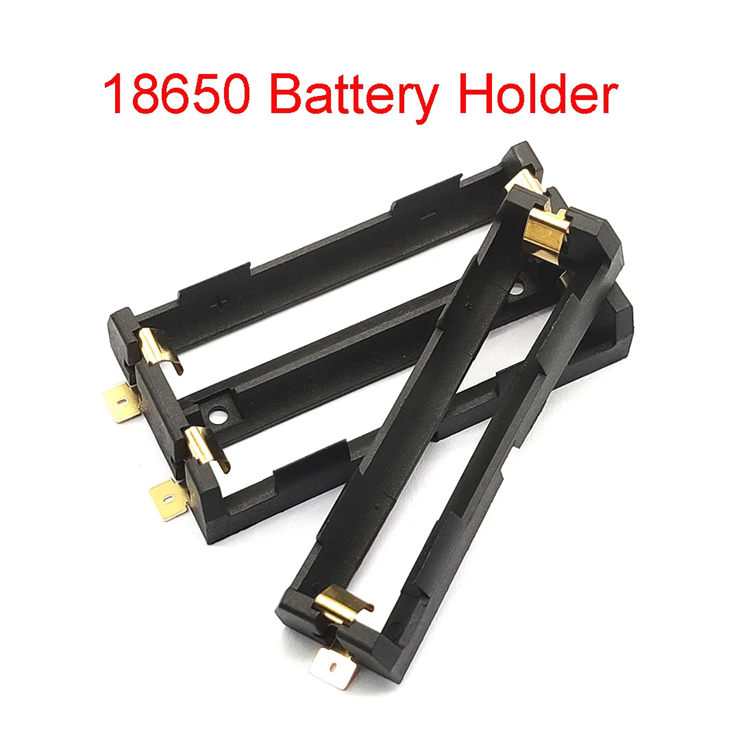 

18650 Battery Storage Case SMD SMT 18650 Battery Box 18650 Battery Holder With Bronze Pins