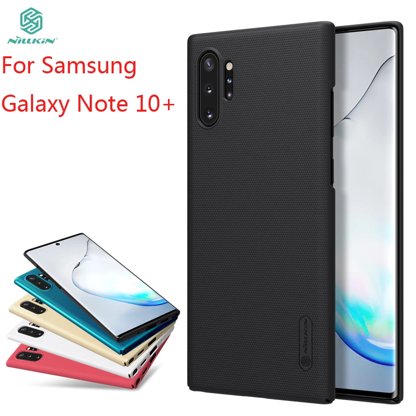 Для Samsung Galaxy Note 10 + чехол NILLKIN для plus Супер Матовый экран|Бамперы| |