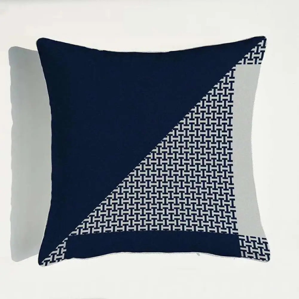 Роскошный бархатный чехол для подушки LISM двусторонний с принтом домашний