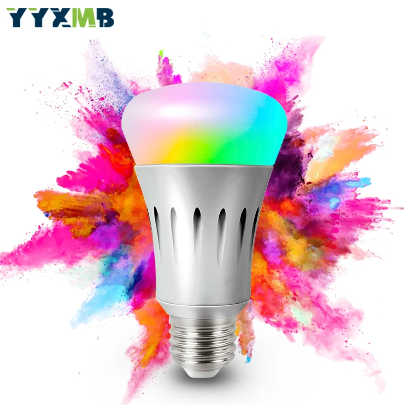 YYXMB умный Голосовое управление tuya wifi светильник RGB + WW CW с регулируемой яркостью