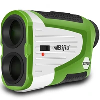 bijia golf rangefinder laser distance meter 700y range finder flag lock clope correction and onoff switch rechargeable battery