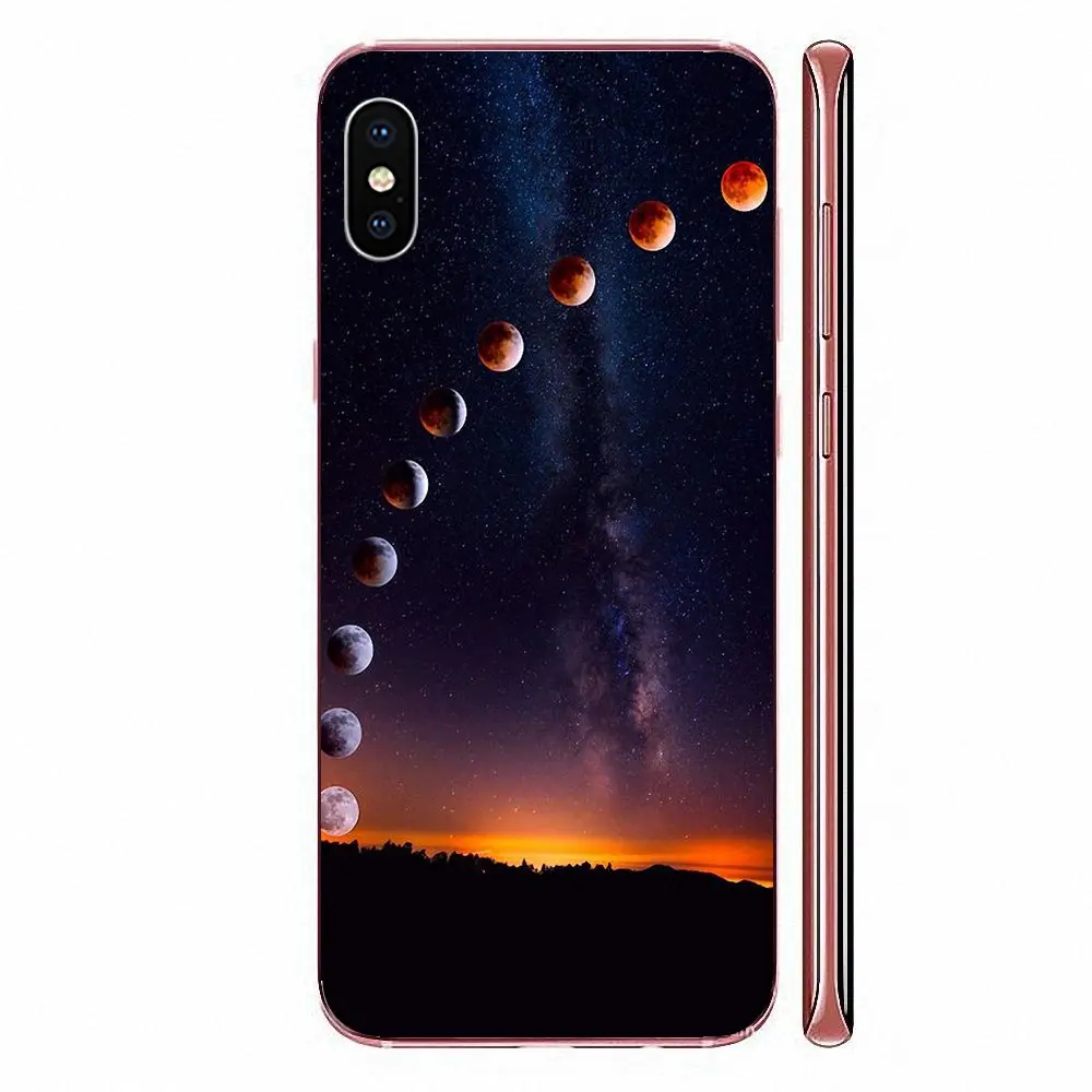 В продаже Роскошный чехол для Xiaomi Redmi Mi 4 7A 9T K20 CC9 CC9e Note 7 8 9 Y3 SE Pro Prime Go Play Moon Eclipse |