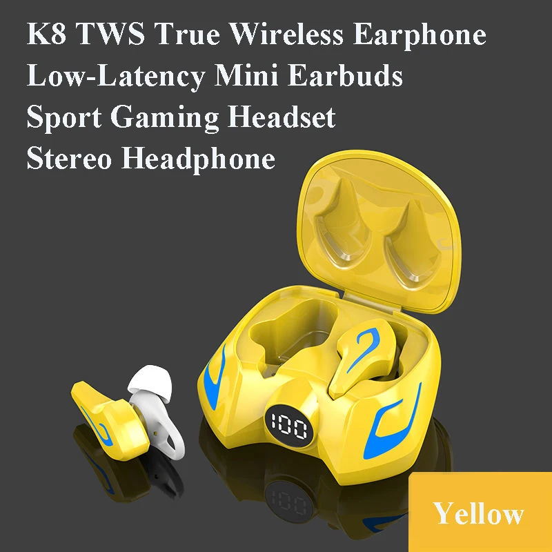 

Wireless Headphones Gaming Bluetooth-compatible Earphones Phone Holder Hifi Stereo Headset Low Latency Earphone With Microphones