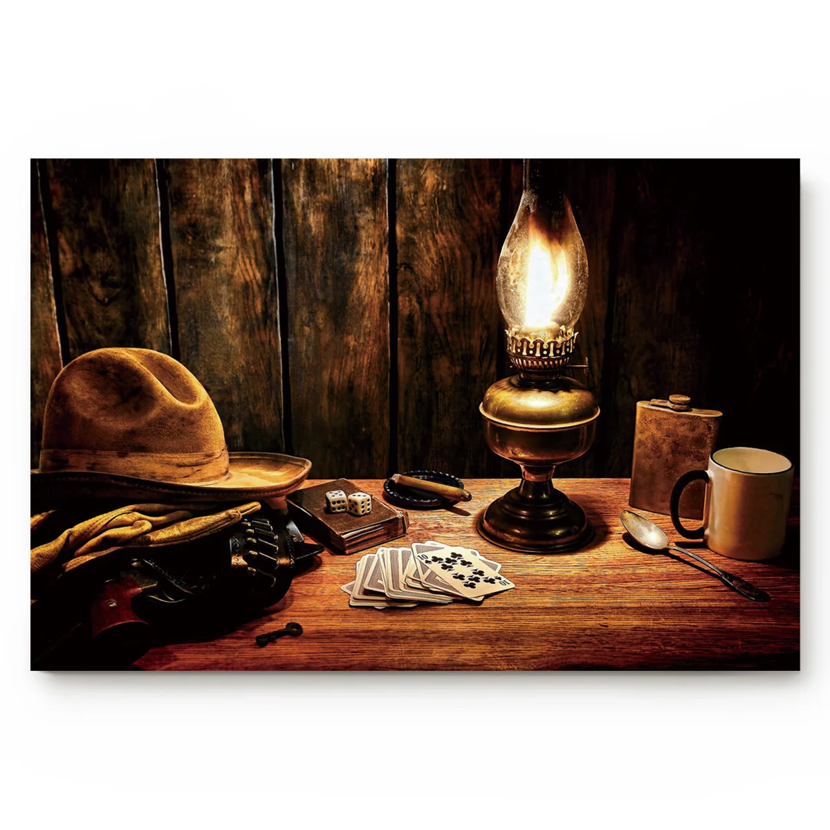 Легендарный ковбой на западе Америки носит шляпы перчатки и ружья домашние