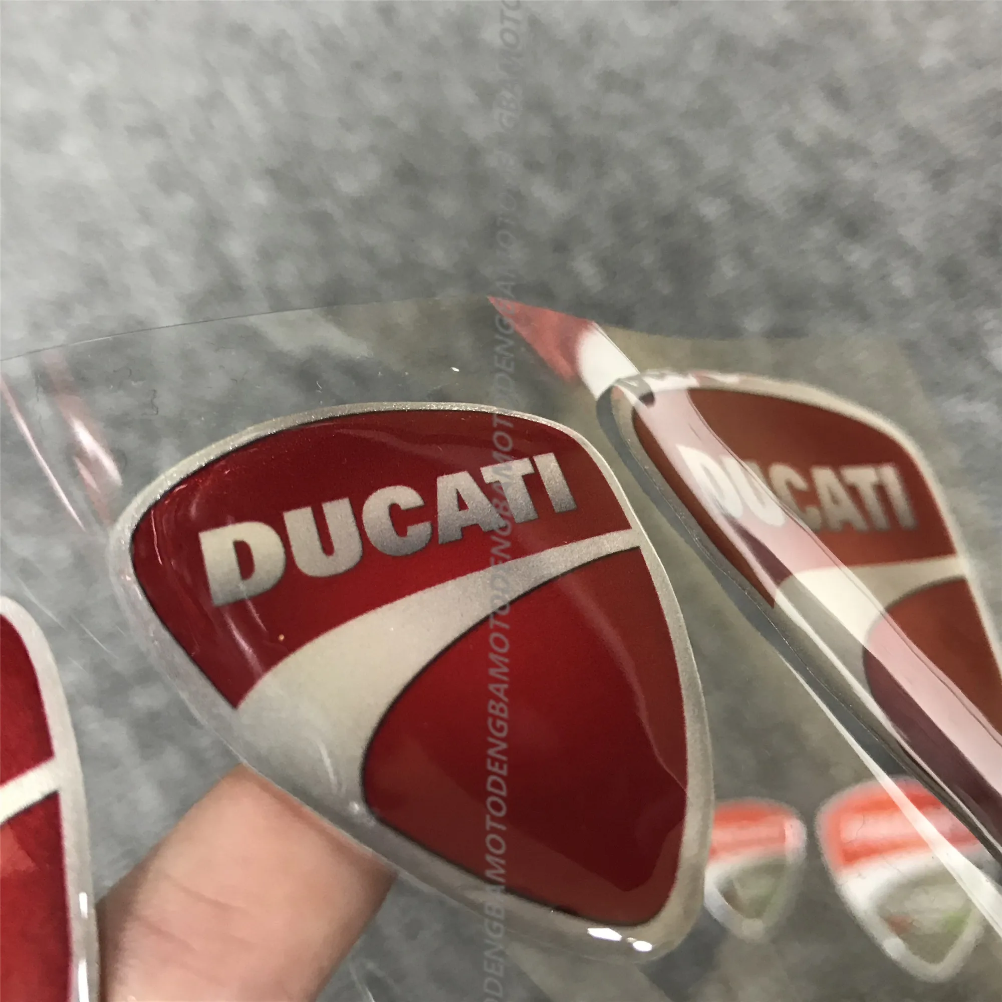 Для мотоцикла Ducati 3D логотип шлем топливный бак фотоальбом|Наклейки и стикеры| |