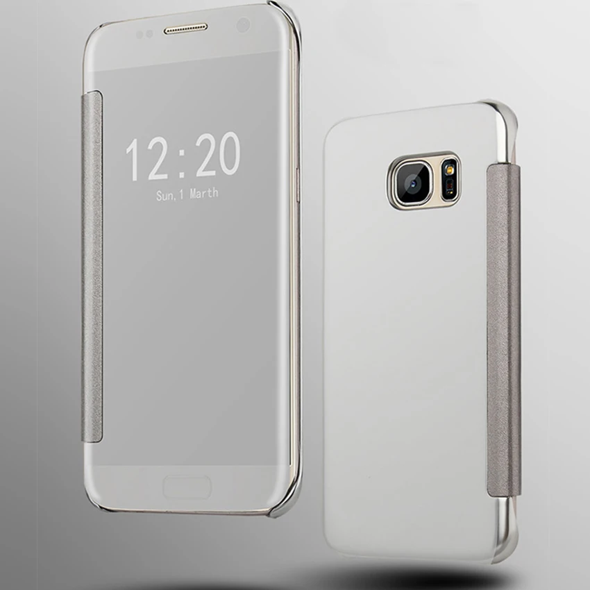 Флип-чехол с зеркалом, прозрачный чехол для телефона для samsung Galaxy A3 A5 SM A310 A510 A320 A310F A320FL A320F A510F A520F