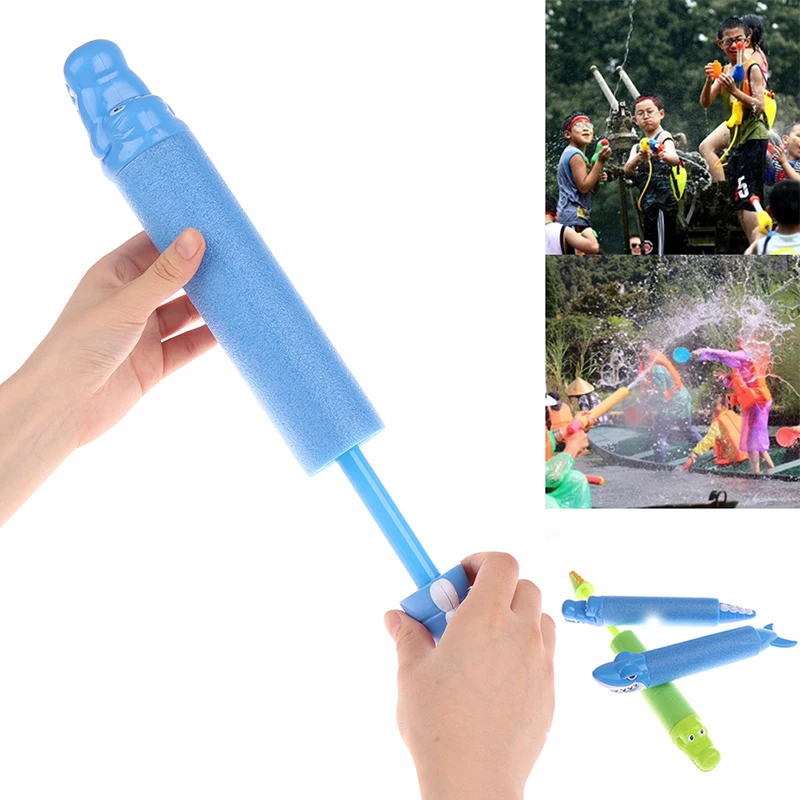 

Summer Water Gun Toys Pistol Blaster Shooter Outdoor Swimming Pools Cartoon Water Gun EVA Foam Squirt Beach Toys Hot