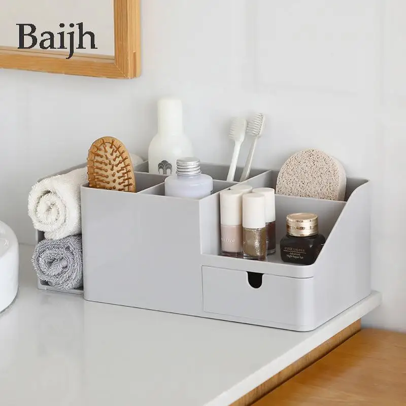 

Office Desk Organizer Bin Storage Pen Holder With Bookshelf Desktop Pencil Sundries Stretchable Box Stationery School Supplies