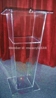 free shipping beautiful cheap clear detachable acrylic podium pulpit lectern podium plexiglass